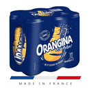 Orangina French Orange Soda with Pulp, 6 x 11.2 fl oz
