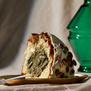 Fiasconaro Oro Verde Panettone with Pistachio Cream Jar, & Spreader, 2.2 lb (1 kg)