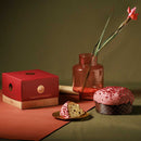 [Cracked Frosting] Sicilian Cherry and Strawberry Panettone by Fiasconaro, 2.2 lb (1 kg)