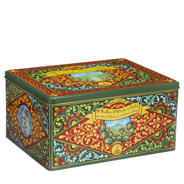 Dolce & Gabbana Pistachio Panettone with Sicilian Pistachio Cream, Large 28.2 oz (800 g) Cake