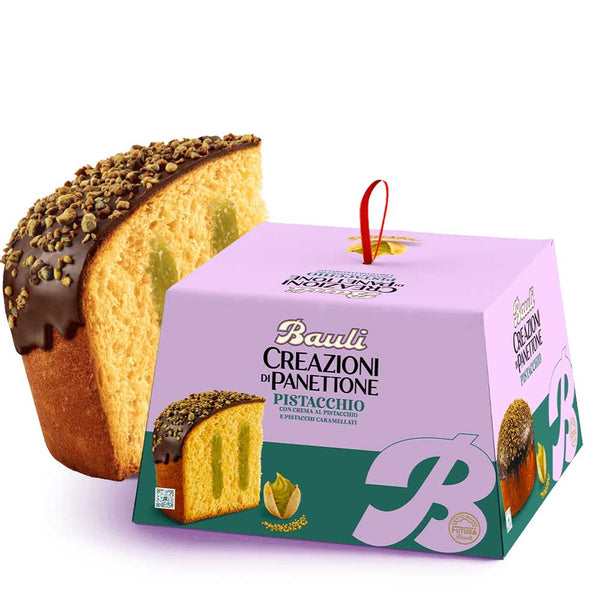 Pistachio Panettone by Bauli, 26.4 oz (750 g)