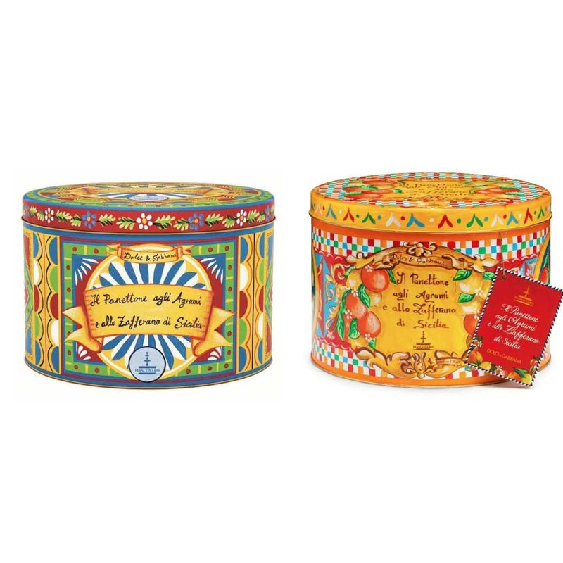 Dolce & Gabbana Sicilian Citrus and Saffron Panettone by Fiasconaro, 2.2 lb  (1 kg)