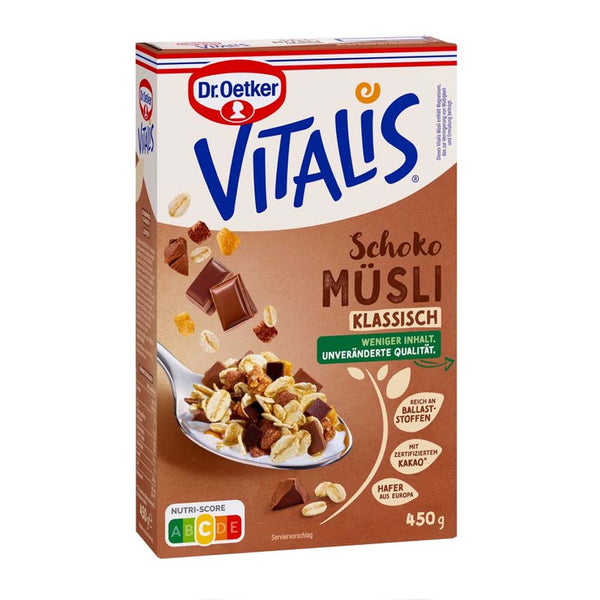 Vitalis Chocolate Muesli Cereal by Dr Oetker, 15.9 oz (450 g)