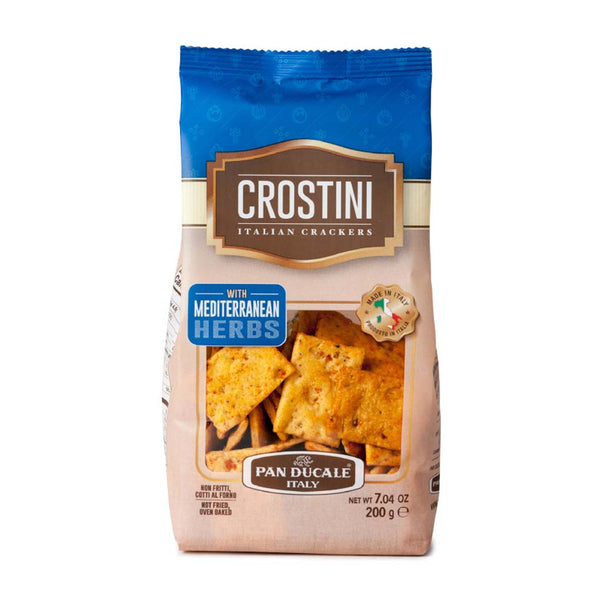 Pan Ducale Mediterranean Herb Crostini, Oven Baked, 7 oz (200 g)