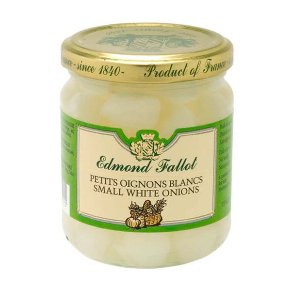 Edmond Fallot - Small White Onions in Vinegar, 6.7 oz (190 g)