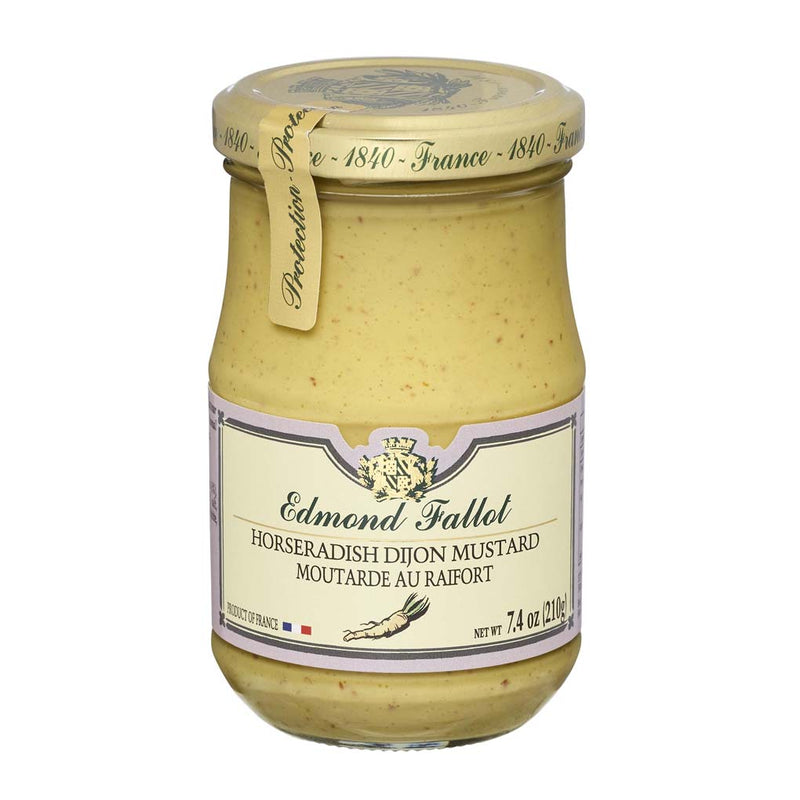 Edmond Fallot Horseradish Dijon Mustard 7.4 oz (210g)
