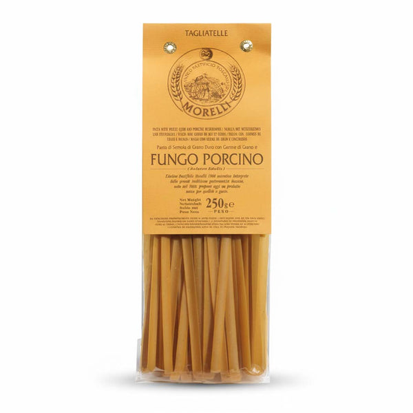 Morelli Tagliatelle Pasta with Porcini Mushrooms 8.8 oz (250 g)