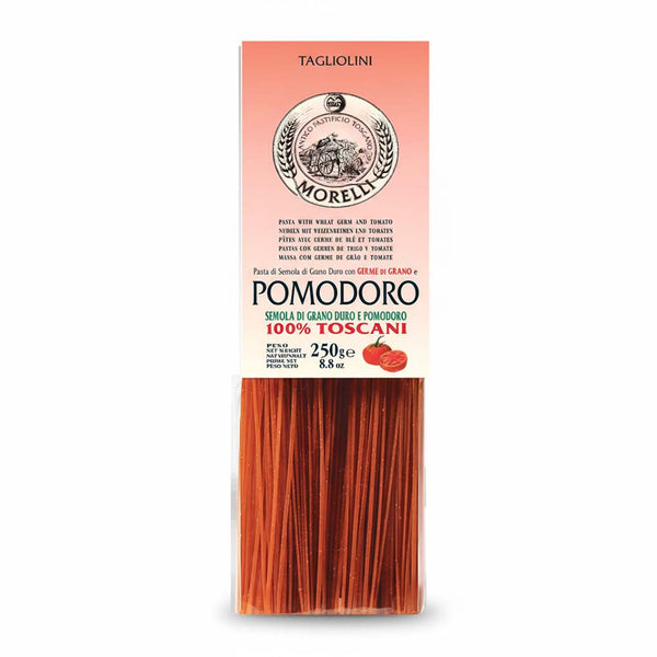Morelli Taglioni Pasta with Tomato, 8.8 oz (250g)