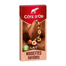 Cote d'Or Milk Chocolate with Whole Hazelnuts 6.35 oz. (180g)
