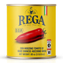 Whole Peeled San Marzano Tomatoes, DOP by Rega, 5.6 lb (2.55 kg)