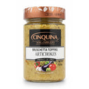 Artichoke Bruschetta Topping by Cinquina Sole d'Abruzzo, 9.9 oz (280 g)