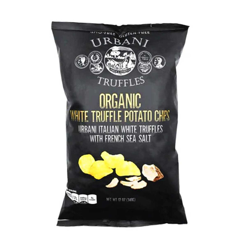 Urbani Organic White Truffle Potato Chips with French Sea Salt, Large, 12 oz (340 g)