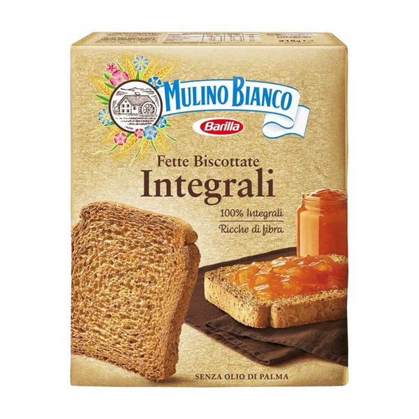 Mulino Bianco Fette Biscottate Integrali Whole Wheat Rusks, 11 oz (315g)