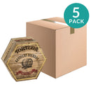 5-Pack Kentucky Bourbon Butter Cake, Large by Tortuga, 16 oz (454 g)x5