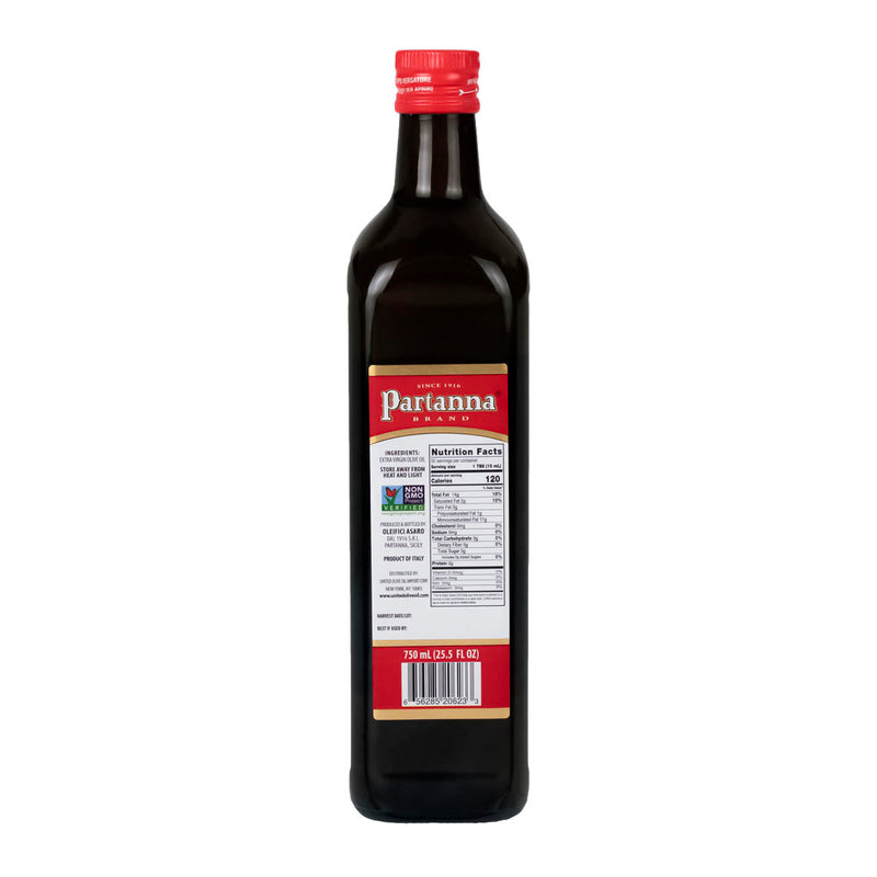 Partanna Sicilian Extra Virgin Olive Oil, 25 oz. (750 mL)