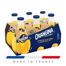 Orangina French Orange Soda with Pulp, 6 x 8.5 fl oz