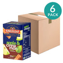 6-Pack Apple & Cinnamon Ceylon Tea, Caffeine Free, 20 Bags by Kingsleaf, 1.3 oz (36 g)