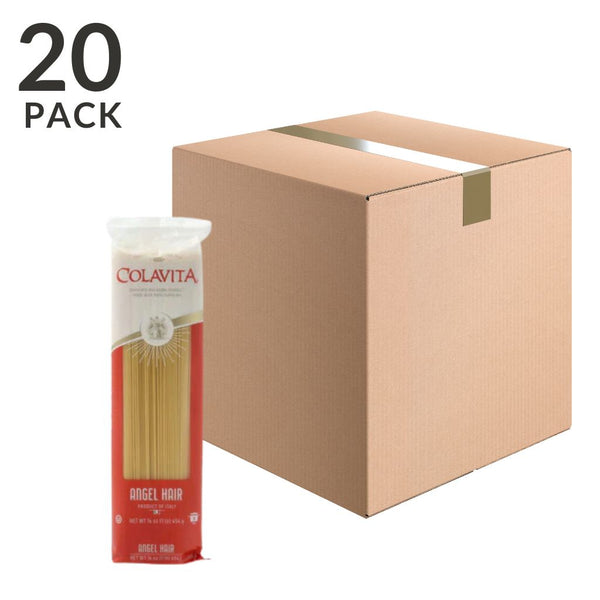 Colavita Angel Hair Pasta, 1 lb (454 g) Pack of 20