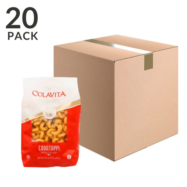 Colavita Cavatappi Pasta, 1 lb (454 g) Pack of 20