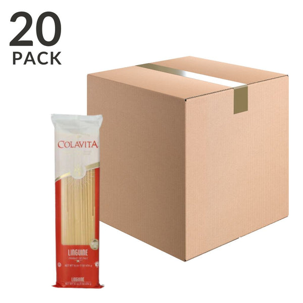 Colavita Linguine Pasta, 1 lb (454 g) Pack of 20