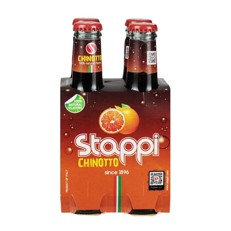 Stappi Chinotto Soda, 4 Pack, 6.8 oz. (200 mL)