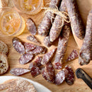 Super Premium Uncured Semplice Salami with Salt & Pepper by Niagara Food Specialties, 9 oz (255 g)