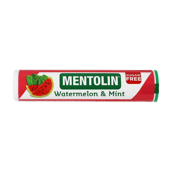 Watermelon and Mint Hard Candies, Sugar Free by Mentolin, 0.7 oz (20 g)