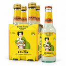 Polara Limonata Sicilian Lemon Soda, 9.3 fl x 4, 37.2 fl oz (1.1 l)