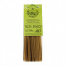 Morelli Basil & Garlic Linguine (With Wheat Germ), 8.8 oz (250 g)