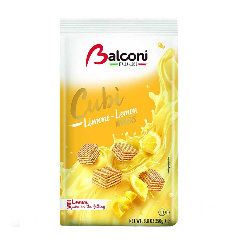 Balconi Lemon Wafer Cubes, 8.8 oz (250 g)