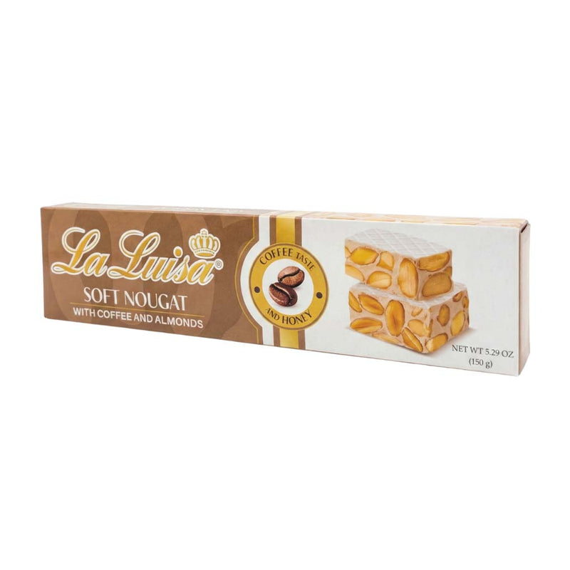La Luisa Soft Nougat with Coffee and Almonds, 5.29 oz (150 g)