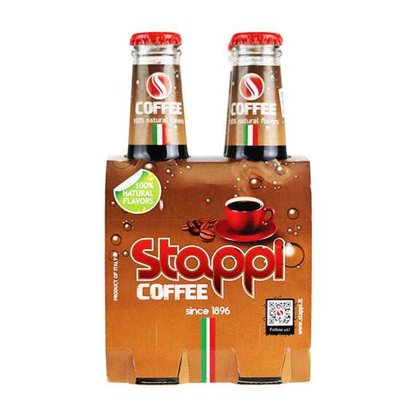 Stappi Italian Coffee Soda, 4-Pack, 27.2 fl oz (800 ml)