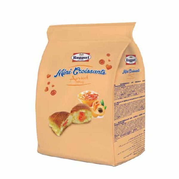 Mini Italian Croissants with Apricot Jam by Ruggeri, 6.35 oz (180 g)