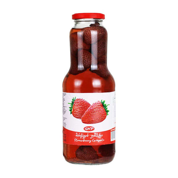 Strawberry Compote by GNP, 33.8 fl oz (1 kg)