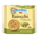 Mulino Bianco Baiocchi Pistachio Cream Cookies, 5.9 oz (168 g)