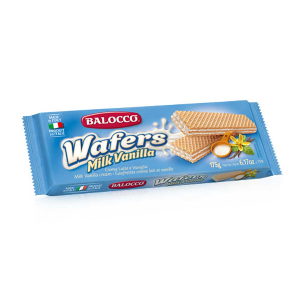 Balocco Milk & Vanilla Wafer Bars, 6.17 oz (175 g)