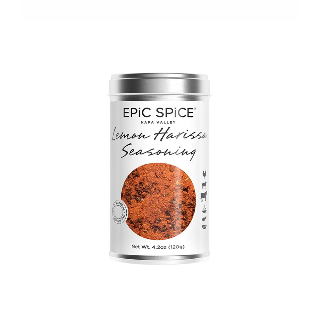 Lemon Harissa Seasoning by Epic Spice, 4.2 oz