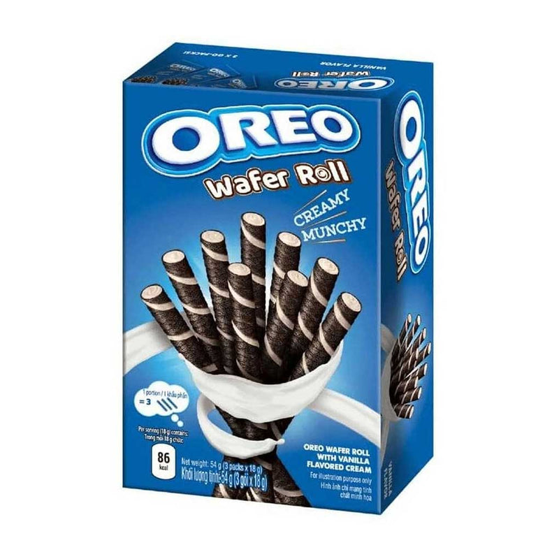 Oreo Chocolate Wafer Roll with Vanilla Cream, 1.9 oz (54 g)