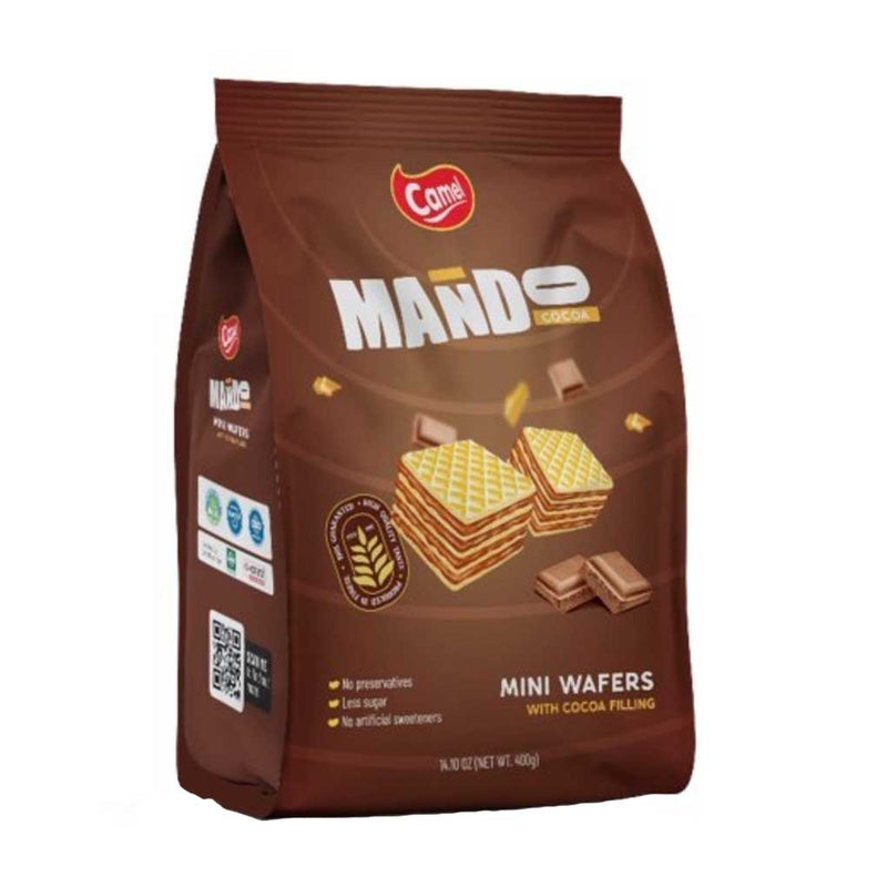 Cocoa Wafer Cubes, Family Size by Mando, 14.1 oz (400 g)