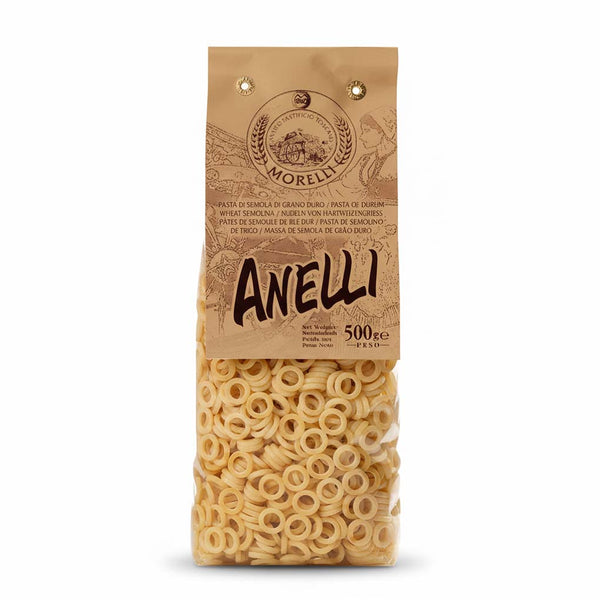 Morelli Anelli Sicilian "Ring" Pasta, 17.6 oz (500 g)