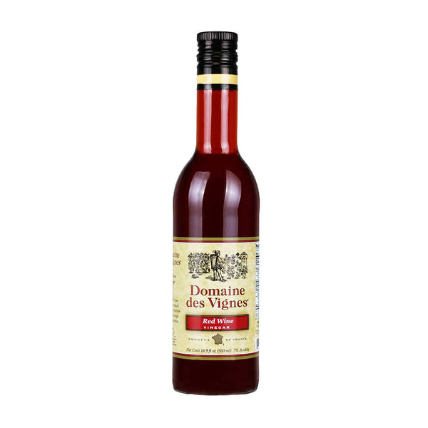 French Red Wine Vinegar by Domaine des Vignes, 16.9 fl oz (500 ml)