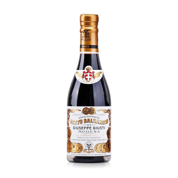 Giuseppe Giusti 2 Gold Medals (8yr) Balsamic Vinegar of Modena, 8.4 fl oz (250 ml)