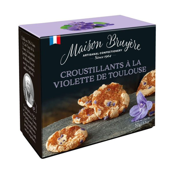Maison Bruyere French Violet Crisps, 1.7 oz (50 g)