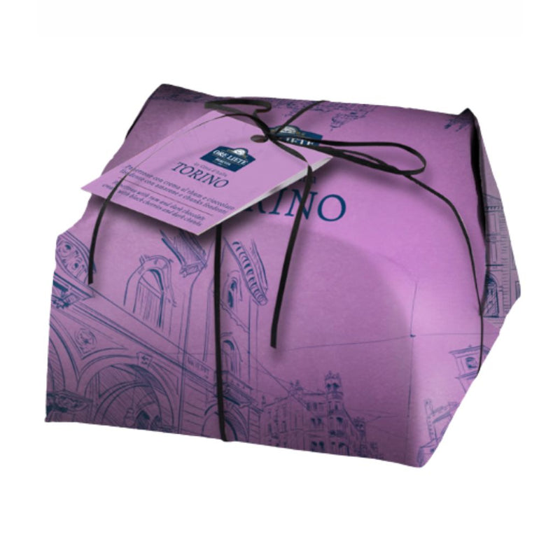 Ore Liete Amarena Cherry Panettone with Rum Chocolate, 26.5 oz (750 g)
