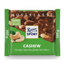 Ritter Sport Milk Chocolate with Cashew, 3.5 oz (100 g)