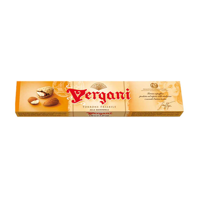 Vergani Crunchy Nougat with Almond, 7.05 oz (200 g)