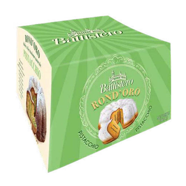 Pistachio Cream Rond'Oro Cake by Battistero, 17.6 oz (500 g)