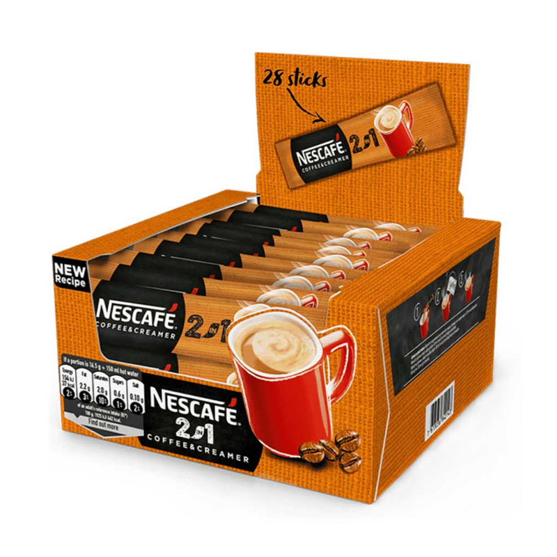 Nescafe 2 in 1 Instant Coffee, Unsweetened, 16.3 oz (462 g)