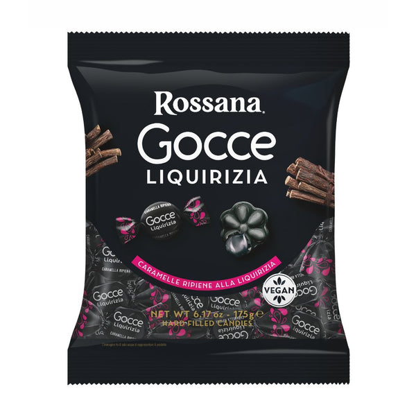 Rosanna Licorice Filled Candies by Fida, 6.17 oz (175 g)