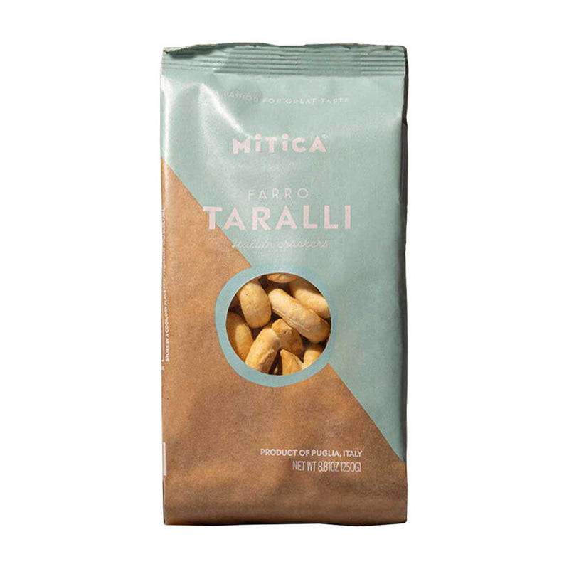 Farro Taralli by Mitica, 8.8 oz (250 g)